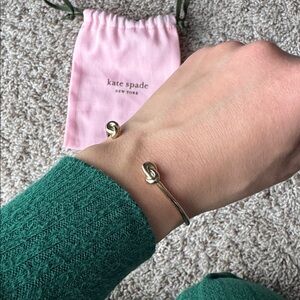 Kate Spade “Knot” bangle bracelet